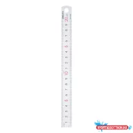 Vonalzó DELI fém 20 cm