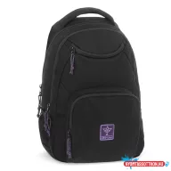 Hátizsák iskolai ARS UNA AU-6 Black Violet Cordura