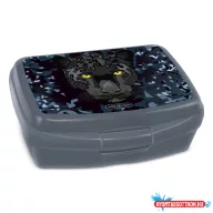 Uzsonnás doboz ARS UNA Black Panther műanyag BPA mentes 165x135x60 mm