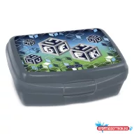 Uzsonnás doboz ARS UNA Geek 5539 műanyag BPA mentes 165x135x60 mm