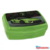 Uzsonnás doboz ARS UNA Lamborghini 5522 műanyag BPA mentes 165x135x60 mm