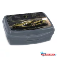 Uzsonnás doboz ARS UNA Lamborghini 5523 műanyag BPA mentes 165x135x60 mm