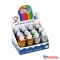 Ragasztó folyékony FIORELLO GR-BK60D12 glitteres 60ml 12 darabos display vegyes színek