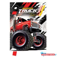 Emlékkönyv JUNIOR Monster Truck Team szív alakú lakattal