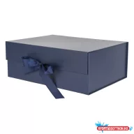 Díszdoboz PROMO összehajtható 29x22x10,5 cm sötétkék