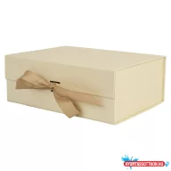 Díszdoboz PROMO összehajtható 33x25x12,5 cm bész