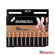 Elem ceruza DURACELL 18 darabos display Basic MX1500AA