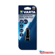 Adapter autós VARTA Car Charger Dual USB -A/USB-C 12V