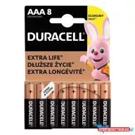 Elem mikro DURACELL Basic MN2400 AAA 8-as