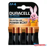 Elem ceruza DURACELL Optimum AA 4-es