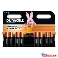 Elem ceruza DURACELL Optimum AA 8-as
