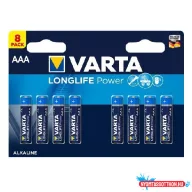 Elem mikro VARTA Longlife Power AAA 8-es