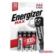 Elem mikro ENERGIZER "Max" AAA 4 darabos