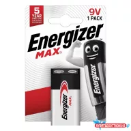 Elem ENERGIZER "Max" 9V 1 darabos