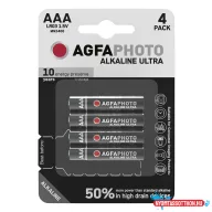 Elem mikro AGFAPHOTO Ultra AAA 4 darabos