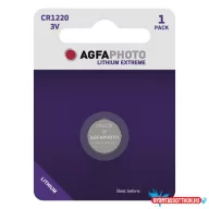 Gombelem AGFAPHOTO Lithium CR1220 1 darabos