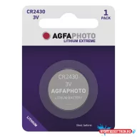 Gombelem AGFAPHOTO Lithium CR2430 1 darabos