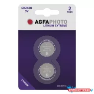Gombelem AGFAPHOTO Lithium CR2430 2 darabos