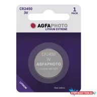 Gombelem AGFAPHOTO Lithium CR2450 1 darabos