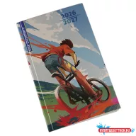 Diák zsebkönyv REALSYSTEM papírborító 125x205mm biker 2026-2027