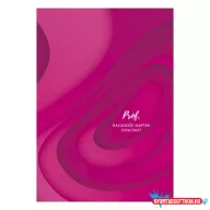 Hallgatói zsebkönyv TOPTIMER Prof papírborító A/5 heti 150x210 mm Pink 2026-2027