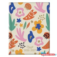 Diák zsebkönyv PLANALL B/6 heti mini 112x140mm 2026-2027 Knowledge