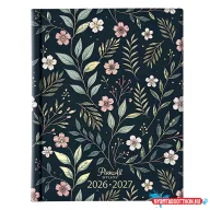 Diák zsebkönyv PLANALL B/6 heti mini 112x140mm 2026-2027 Lovely