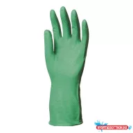 Kesztyű vegyszerálló COVERGUARD nitril érdes zöld 8-as 2 darab/pár