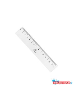 Vonalzó 15cm, műanyag Bluering®