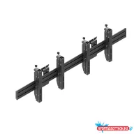   Menu Board Wall Mount with Pop-Out for Screens 42-49, modular 2x1