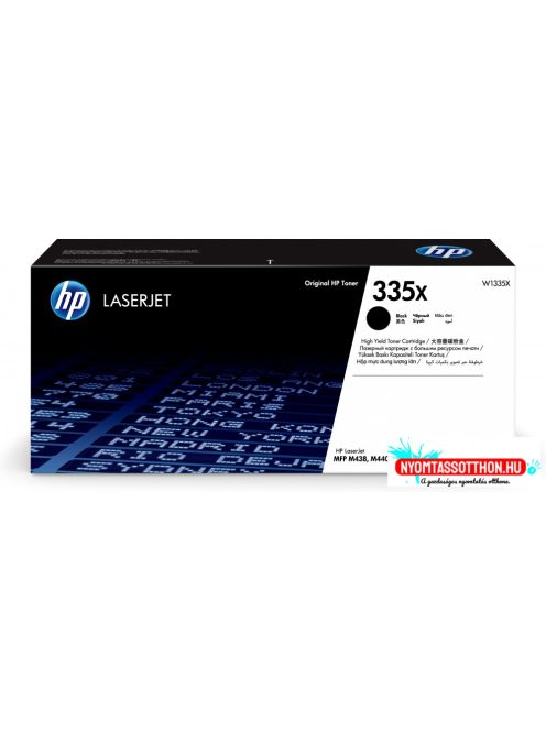 HP W1335X Toner Black 13.700 oldal No.335X (Eredeti)