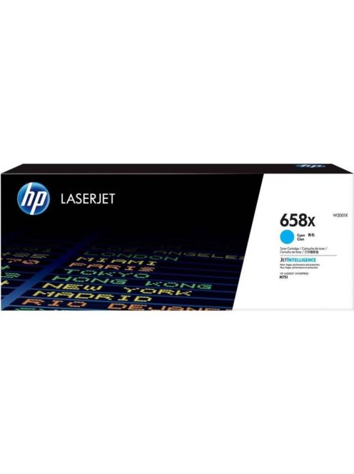 HP W2001X Toner Cyan 28.000 oldal No.658X (Eredeti)