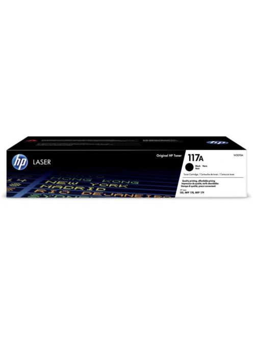 HP W2070A Toner Black 1.000 oldal No.117A (Eredeti)