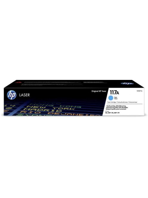 HP W2071A Toner Cyan 700 oldal No.117A (Eredeti)