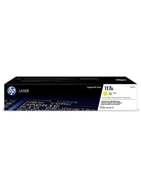 HP W2072A Toner Yellow 700 oldal No.117A (Eredeti)