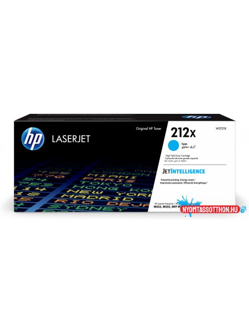 HP W2121X Toner Cyan 10.000 oldal kapacitás No.212X