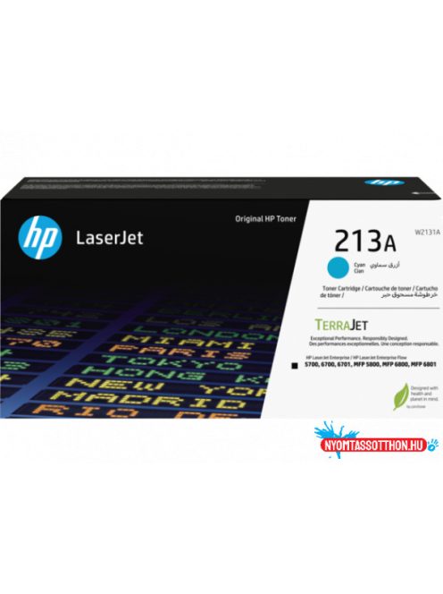 HP W2131A Toner Cyan 3.000 oldal kapacitás No.213A