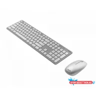 Asus W5000 billentyűzet+egér fehér USB, Slim