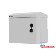   Lanberg WAH1-3230-00S 10" 3U SZÉL:320mm MÉLY:220mm MAG:300mm IP55 szürke kültéri fali rack szekrény