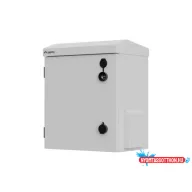   Lanberg WAH1-3240-00S 10" 3U SZÉL:320mm MÉLY:220mm MAG:400mm IP55 szürke kültéri fali rack szekrény