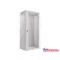 Lanberg WF01-6427-10S 19" 27U SZÉL:600mm MÉLY:450mm MAG:1307mm lapraszerelt üvegajtós szürke fali r