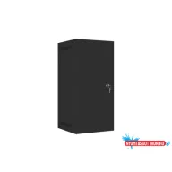 Lanberg WF10-2312-00B 10" 12U SZÉL:280mm MÉLY:310mm MAG:603mm lapraszerelt fémajtós fekete fali rac