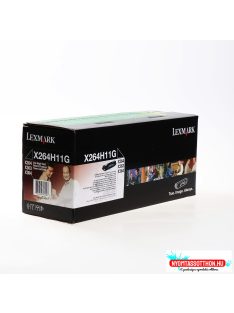   Lexmark X264/X36x High Return Toner 9.000 oldal (Eredeti) X264H11G