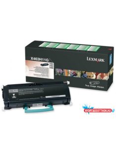   Lexmark X46X High Return Toner 9.000 oldal (Eredeti) X463H11G