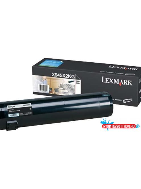 Lexmark X940/945e High Toner Black 36.000 oldal (Eredeti) X945X2KG