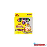 Zsírkréta készlet, 12klf. szín