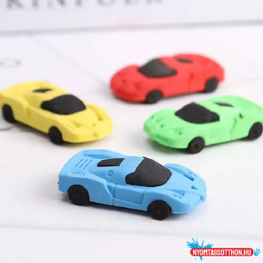 3D radír - kisautó (db)