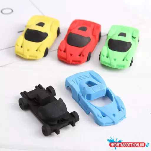 3D radír - kisautó (db)
