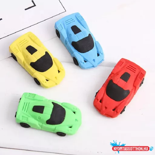3D radír - kisautó (db)