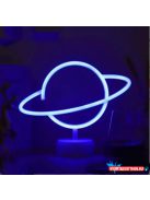 Asztali LED-es neon világítás (bolygó)